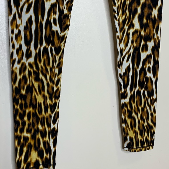 MIXIT | Leopard Print Designer Straight Leggings | Pants Fitted Fashionable - Picture 9 of 10